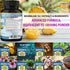 Organic Cadane 2 Packs of Bromelain Capsules 10050mg, 120caps