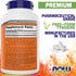 L-Tyrosine 500mg by NOW Foods, 300 Capsules (Pack of 2) - Non-GMO Free Form Supplement