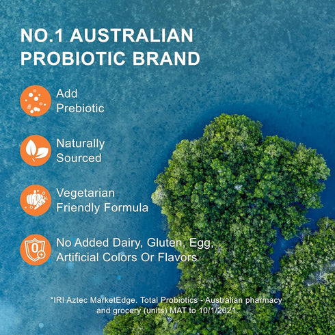 Life-Space Probiotic Powder for Children 3-12 Years, 10 Billion CFU & Multi Strain, Boost Digestive Health & Immune