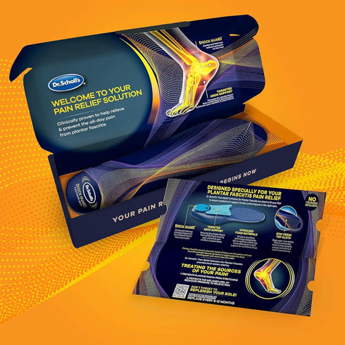 Immediately 1 Dr. Scholls Plantar Fasciitis Pain Relief Orthotic Insoles, Relieves Pain: Heel, Spurs, Arch Support