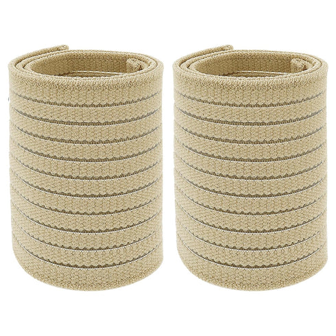2 PCS Elastic Wrist Support Band Wrap, Adjustable Breathable Brace for Men and Women, Relieves Wrist Pain
