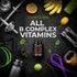 Vitamin B Complex with Vitamin C, 90 Capsules, All Essential B Vitamins for Energy, Immunity & Mood Support