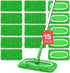ZMZPA 15Pcs Reusable Microfiber Mop Pads Compatible with Sweeper Mop, Replacement Wet Mopping