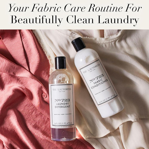 The Laundress No. 723 Laundry Detergent, 16 oz, Rose Inspired Scent, Tough on Stains