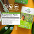 Organic India Tulsi Moringa Herbal Tea, Stress Relieving & Nourishing, Vegan, 18 Infusion Bags, 6 Pack