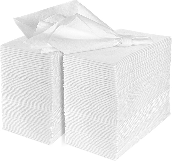 Disposable Cloth-Like Paper Hand Guest Towels, Soft Absorbent Air Laid Tissue Paper for Kitchen