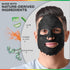 ODB for MEN Charcoal Essence Sheet Mask 24 PK - Hydrating Aloe & Purifying Vitamin Facial Mask for Bearded Men