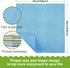 9 Pieces Microfiber Fish Scale Cloth, Nanoscale Cleaning Rag for Windows, Mirrors, and More (Basic Colors)