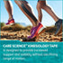 Care Science Waterproof Kinesiology Tape - 40 ct Precut Strips (2 Rolls), Black, Elastic Sports Tape