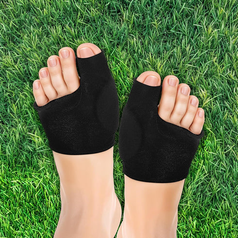 Ptwola 1 Pair Bunion Corrector Pad Hallux Valgus Big Toe Straightener Anti Slip Bunion Fix Splint Socks Gel Cushion Toe