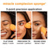 Real Techniques 5 Piece Everyday Essentials Makeup Brush Set, Includes 4 Brushes & Sponge, Travel Gift Set