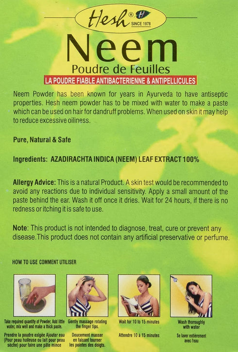 Neem Powder, 100 gram by Hesh