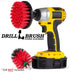Outdoor Cleaning Supplies - Stiff Bristle Outdoor Power Scrubber - Concrete and Brick Stain Remover - Concrete Pools