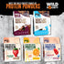 WILD SOCIETY Premium 100% Grass Fed Whey Protein Powder, Vanilla Bean, 25g Protein, 17.5 oz