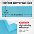 Pack 4) Tyroler Bright Tools Premium Replacement Microfiber Cleaning Cloths | Exclusively Designed for The Glider