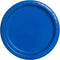 Royal Blue Round Paper Dinner Plates - 9" (Pack of 8) - Eco-Friendly & Disposable for Celebrations