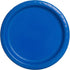 Royal Blue Round Paper Dinner Plates - 9" (Pack of 8) - Eco-Friendly & Disposable for Celebrations