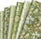 JarThenaAMCS 12 Sheets William Morris Floral Wrapping Paper, Folded Flat Decorative Art Paper for DIY Crafts