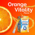 Emergen-C Crystals, On-The-Go Immune Support Supplement with Vitamin C, B Vitamins, Zinc, Orange Vitality - 56 Stick