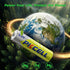 PKCELL 16-Pack, 2100mAh 1.2V 1200+ Rechargeable AA Batteries NiMH AA Rechargeable Batteries, Charging Cycles,Low Self