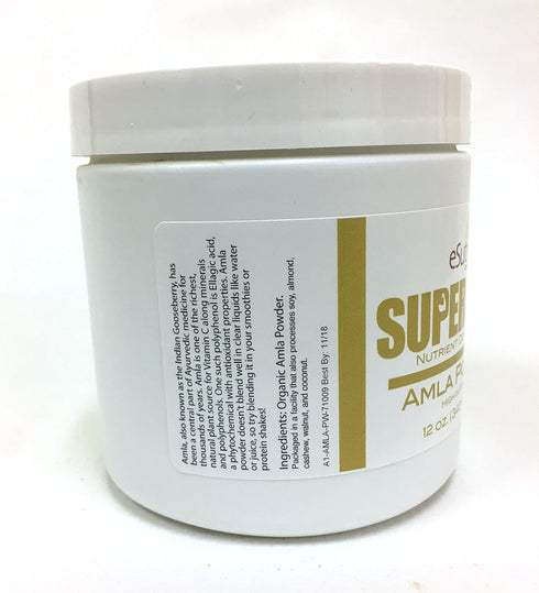 Organic Amla Powder 12 oz, 30 Servings Natural Vitamin C for Healthy Smoothies