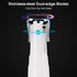 Nose Hair Trimmer for Men Wet Dry Facial Ear Hair Clipper with Vacuum System & Hypoallergenic Dual-Edge Blade Battery Operated Waterproof NT11