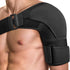 POAGL Shoulder Brace for Men - Pain Relief Torn Rotator Cuff Compression Support Sleeve for Left and Right Arm (Black,