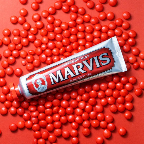 Marvis Toothpaste in Cinnamon Mint Flavor - Refreshing Oral Care