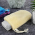 Linkidea 3 Pack Soap Bag, Exfoliating Soap Saver Pouch, Body Scrubber for Bath Shower (Three Random Color)