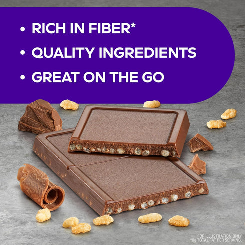 Atkins Endulge Treat, Crunchalicious Bar - 1g Net Carbs, 1g Sugar - Keto Friendly, 16 Count