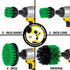 Pan Scrubber Kit, Cast Iron Skillet Brushes, Kitchen Cleaning Supplies, Stove Scrubber, Kitchen Countertop Cleaner,