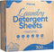 Fragrance Free Laundry Detergent Sheets, Eco-friendly, 300 Loads, Plastic-Free Washer Sheets, Unscented Liquidless
