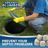 Septic Tank Cleaner Treatment, Bacteria x Natural Enzyme Flushable Bio Tabs for Sewage Waste & Field System