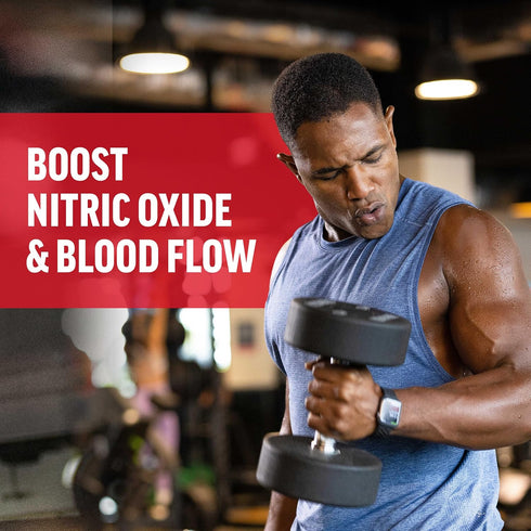 FORCE FACTOR L Arginine HCL, 6000mg Powder, Unflavored, 30 Servings, Nitric Oxide Supplement for Blood Flow