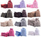 Sansam 24pcs Mixed Drawstring Burlap Gift Bags, 5.2x7.2 Inch Lining Burlap Sacks for Jewellery Packaging, Medium Size