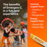 Emergen-C Kidz Crystals, On-the-Go Immune Support Supplement with Vitamin C, B Vitamins, 56 Stick Packs