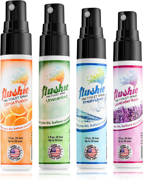 Poop Travel Size Toiletries Bathroom Spray - Toilet Deodorizer, Traveling Essentials, Odor Eliminator