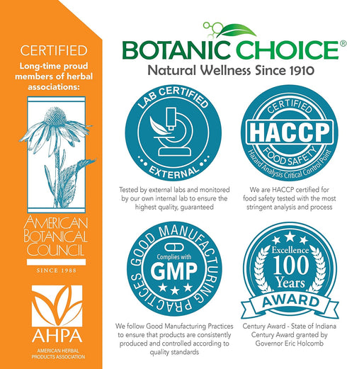 Pack 2 Botanic Choice Oat Fiber Dietary Supplement - Digestive Health for Women and Men