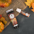 Dionis Goat Milk Skincare Hand Cream & Lip Balm Set - Caramel Pumpkin Spice Scented (1 oz & .28 oz) - USA Made