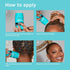 KISS COLORS & CARE Hair Wax Stick, 2.7 OZ (Watermelon) - Non-Oily, 24 Hour Hold, Biotin B7 & Shea Butter for Sleek