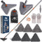 NexaGlow 80" Extendable Wall Cleaner Mop with Rotating Head | 3-in-1 Adjustable Wall