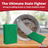 Avant Grub Green Sustainable 20 Pack Cleaning Scour Pads, Powerful Stain Remover for Cookware, Eco-Friendly Solution