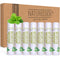 Naturistick Premium Beeswax Lip Balm for Dry, Chapped Lips | 100% Natural | 7 Pack Green Tea Scent