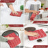Utopia Towels - Microfiber Kitchen Towels, 12 x 12 Inches, Super Absorbent, Soft, Lint Free Dish Towels (8 Pack, Red)
