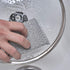 Superio Gold and Silver Kitchen Sponge Scrubber, Heavy Duty Non-Scratch, Kosher, Pack of 12 for Sink and Dish Washing