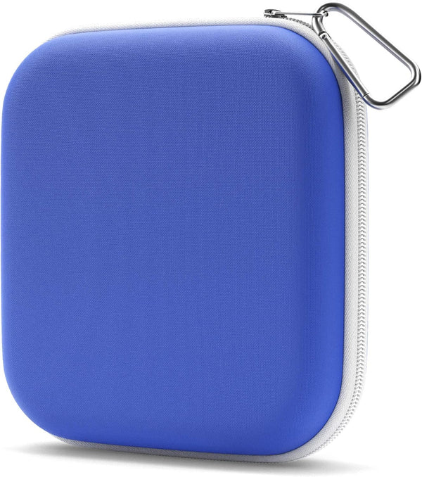 Multipurpose Purse Pouch - Neoprene Makeup Bag with Zipper Pouch & Carabiner Keychain, Portable Travel Cosmetic Bag
