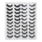 Lanflower 20 Pairs False Eyelashes, 4 Styles Fluffy Long Dramatic Lashes Pack, Wholesale Bulk Faux Mink Lashes
