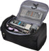 Vercord Mens Toiletry Bag Wash Travel Small Shaving Dop Kit Shower Bathroom Ditty Hygiene Bag Black