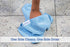 Revolutionary Eco Fiber Towel, 4 Pack, Blue, Replaces Paper Rolls for Everyday Use