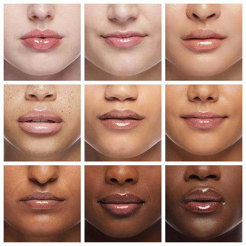 KISSIO Natural Lip Plumper, 5.5ml Plumping Gloss for Fuller Lips, Hydrating & Reducing Fine Lines, Beautiful Finish